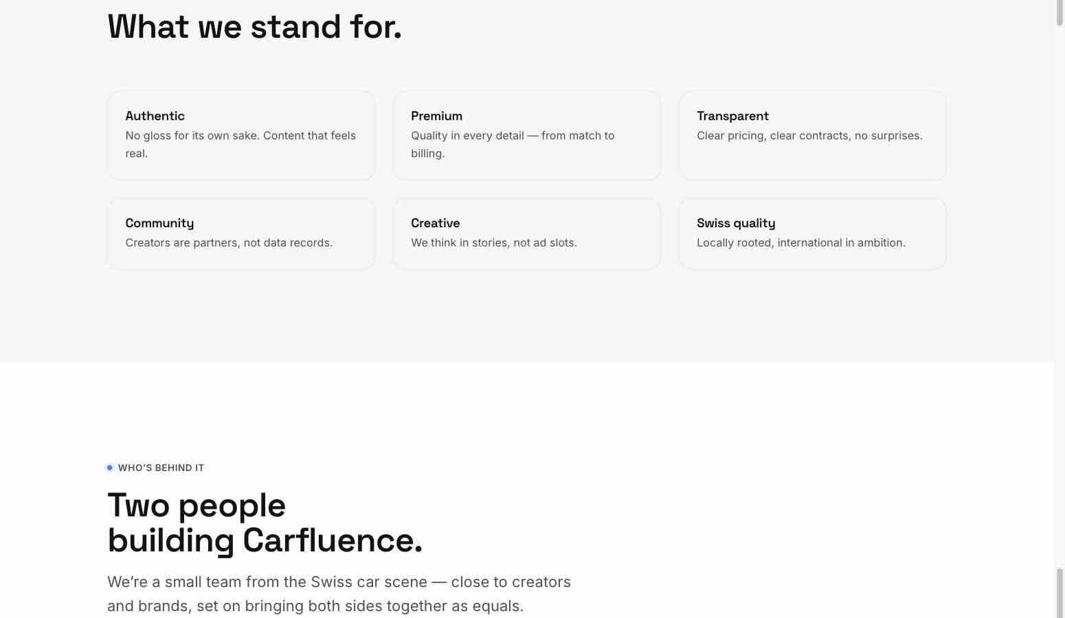 Carfluence